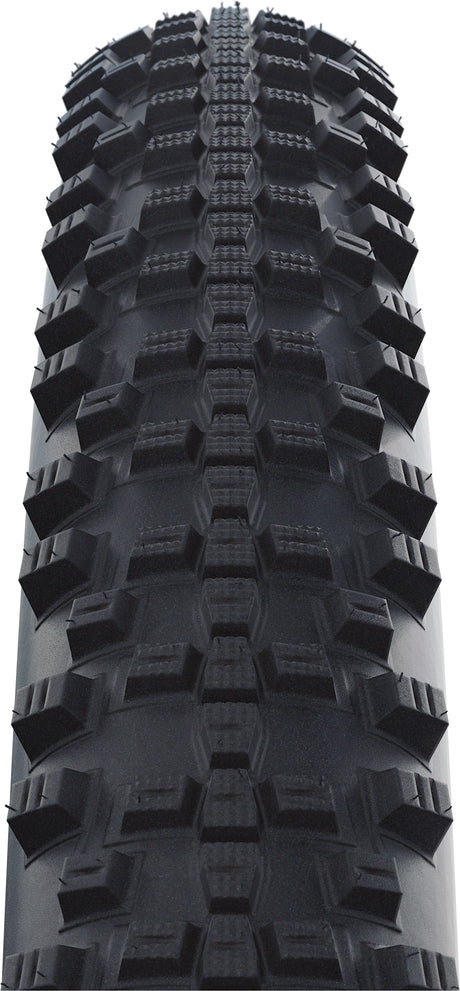 SCHWALBE Smart Sam pneu à pneu 26" Addix Plus Performance SnakeSkin Greeng noir