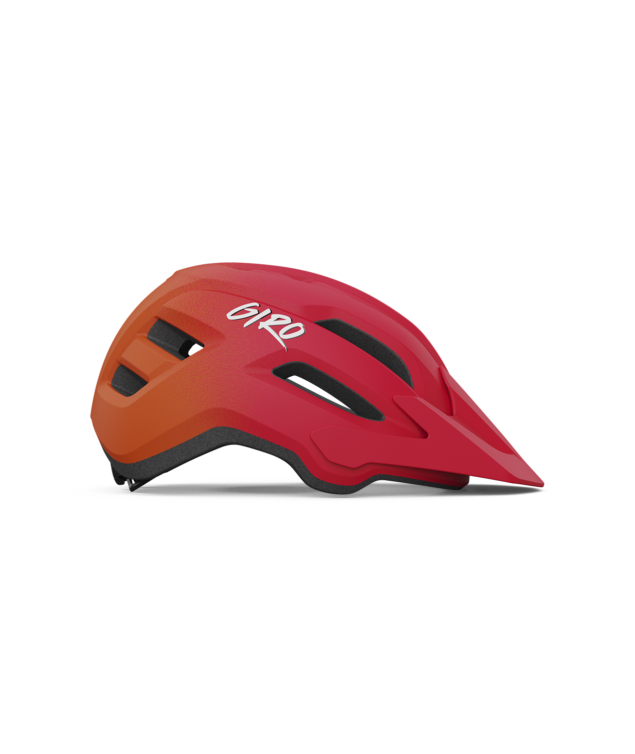 Giro Fixture II Y casque rouge mat dégradé
