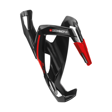 Elite Custom Race Plus porte-bidon noir brillant/graphique rouge