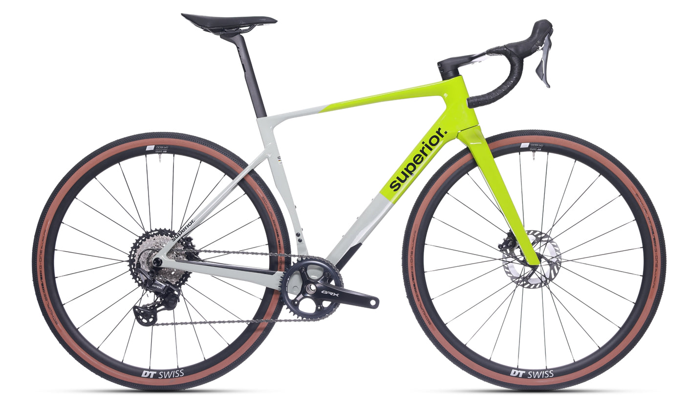 Superior XR 9.7 GR Gris Brillant / Jaune Racing