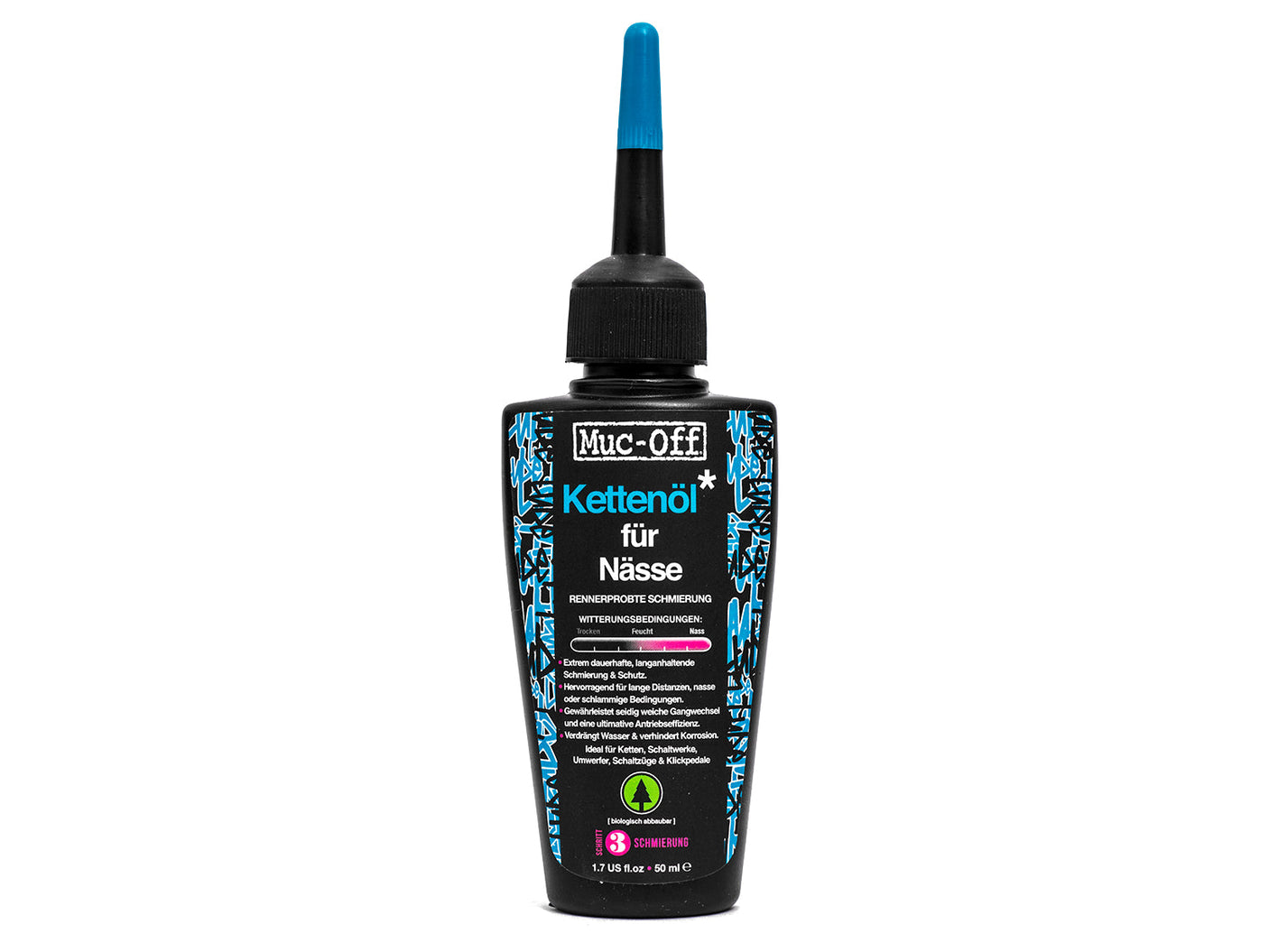 Muc-Off Wet Lube Lubrifiant pour chaîne 50ml