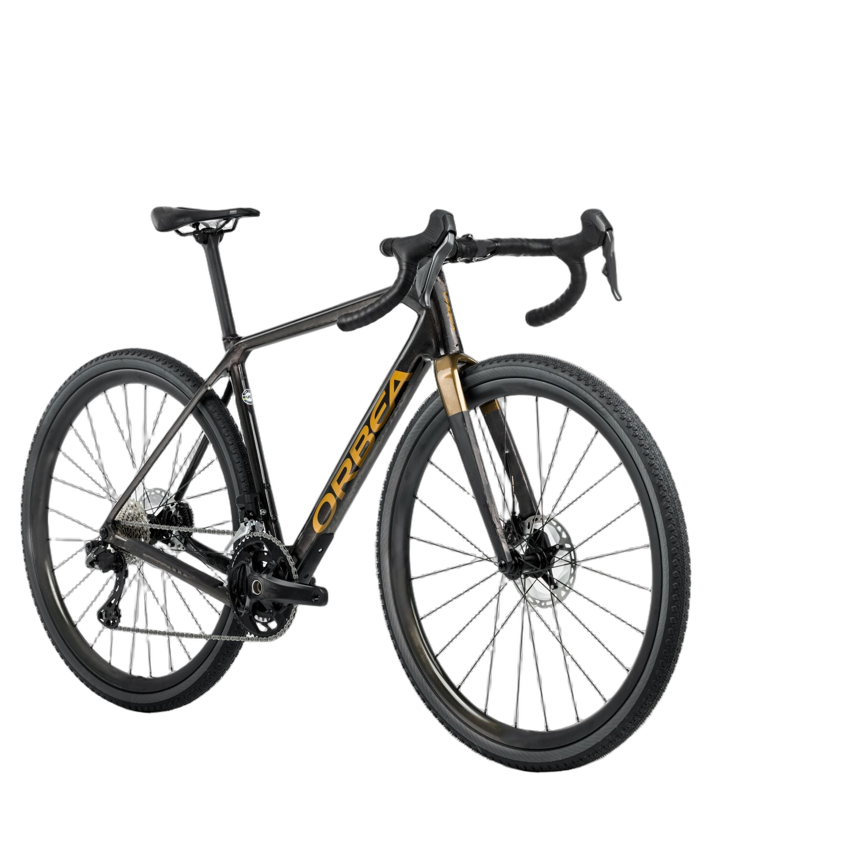 Orbea TERRA M30TEAM 1X Cosmic Carbon View - Vert Olive Métallique (2025)