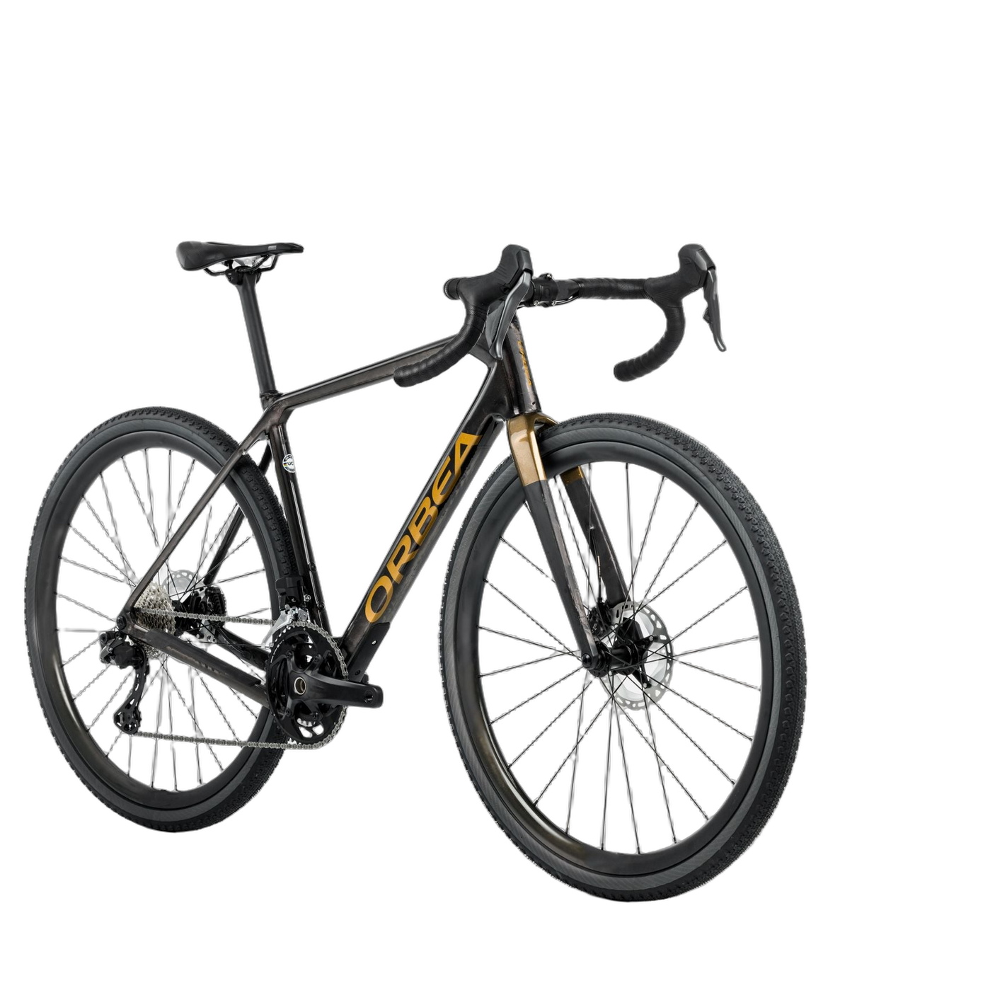 Orbea TERRA M30TEAM 1X Cosmic Carbon View - Vert Olive Métallique (2025)