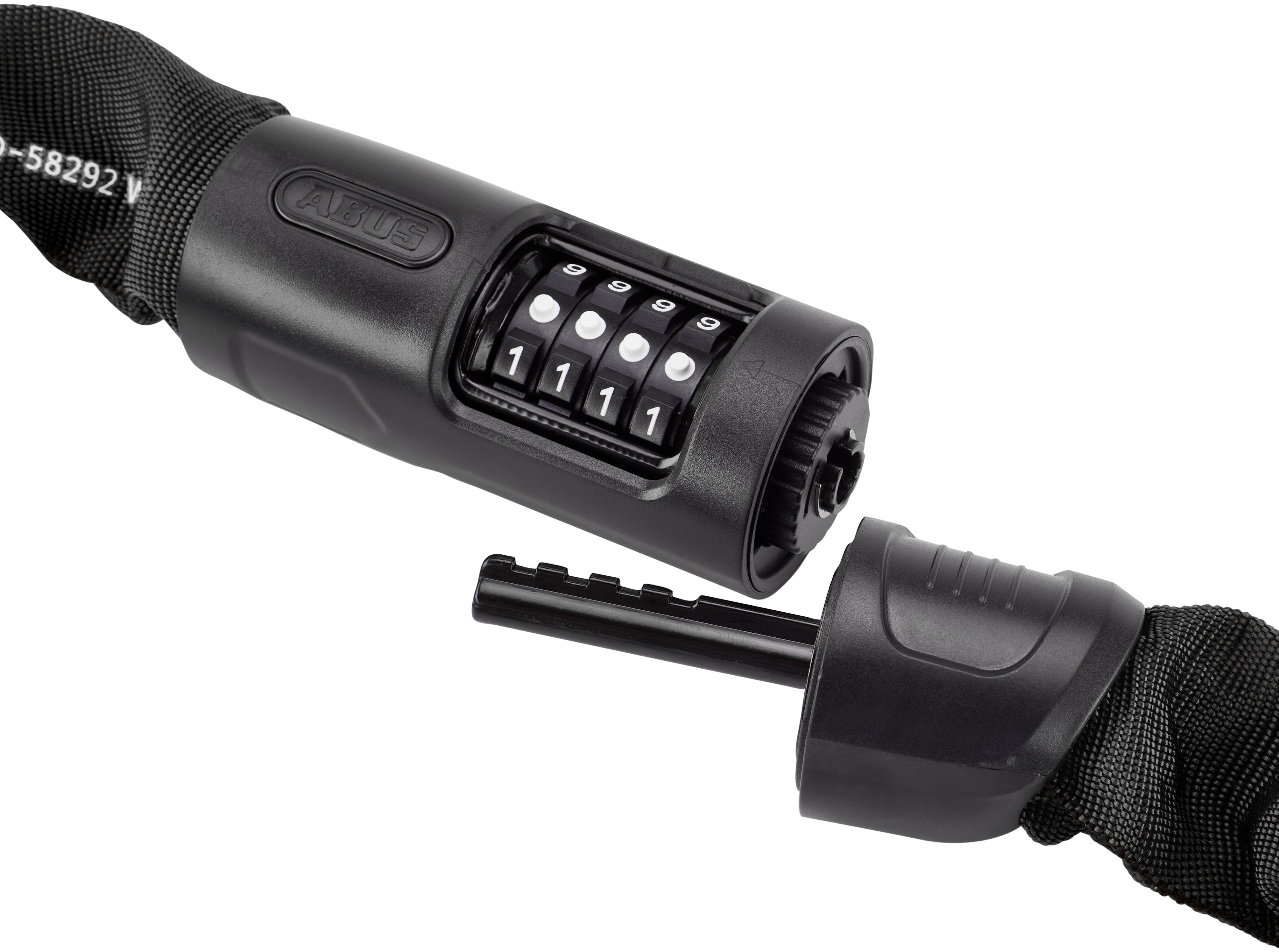 ABUS 8808C Antivol à chaîne noir