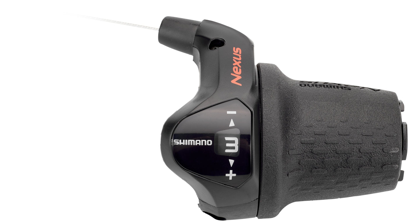 Shimano Nexus SL-3S42 Poignée tournante 3 vitesses droite Poignée longue noire