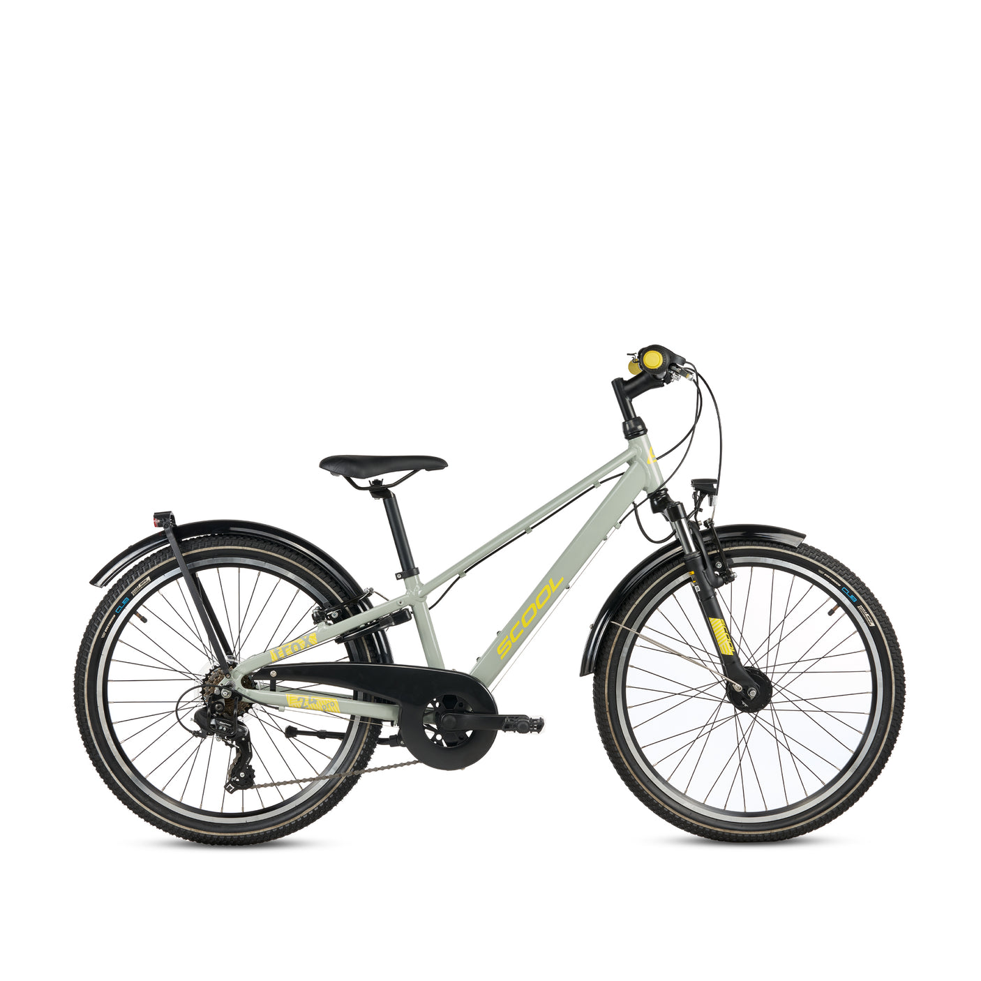 S'cool troX Pro 24-K7 Gris Galet/Jaune