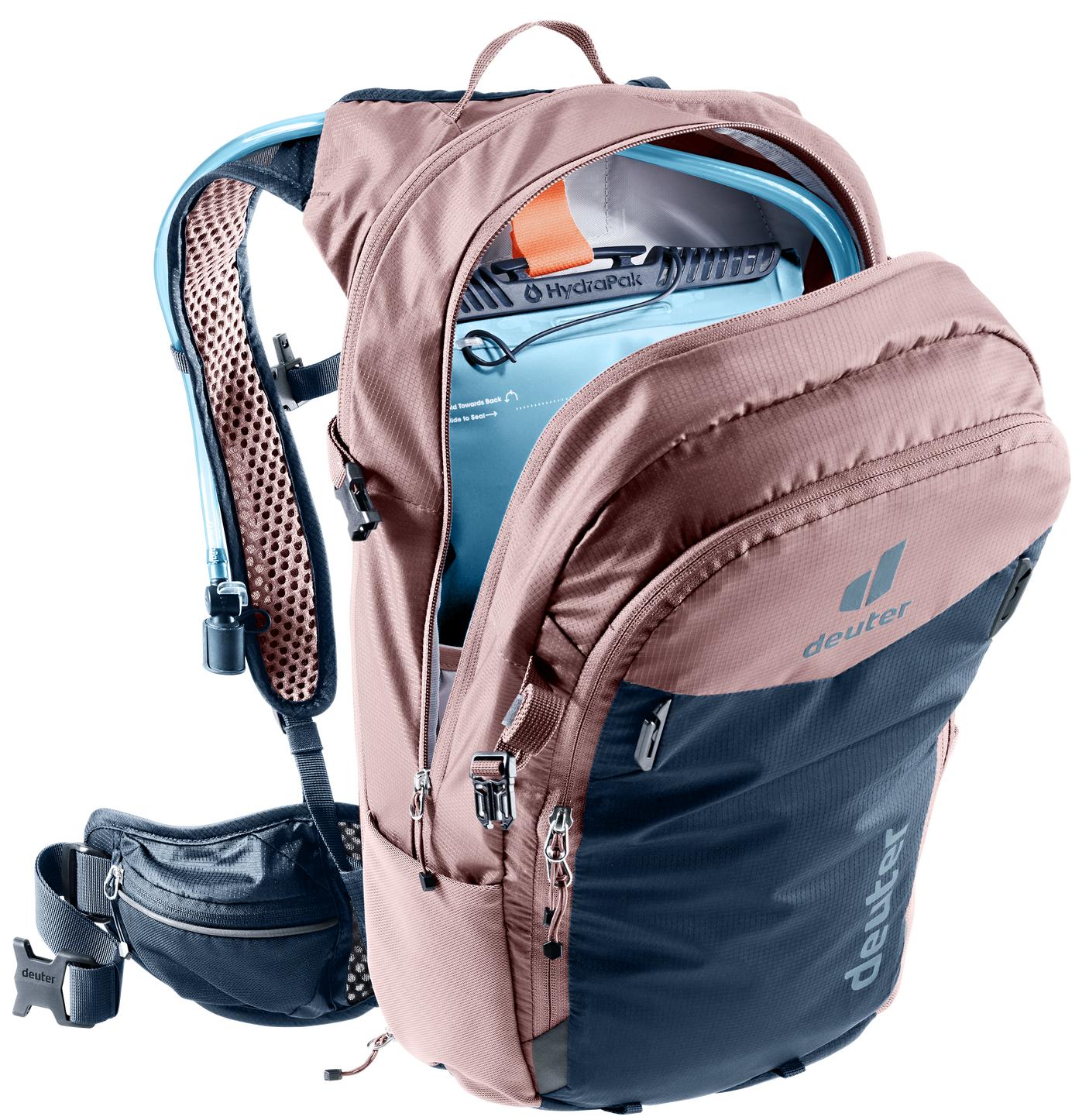 deuter Compact 14+3 sac à dos vélo ink-ashrose
