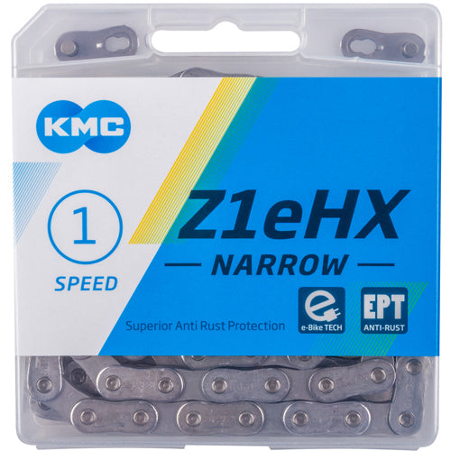 KMC Z1eHX Narrow EPT chaîne E-Bike 1 vitesse gris