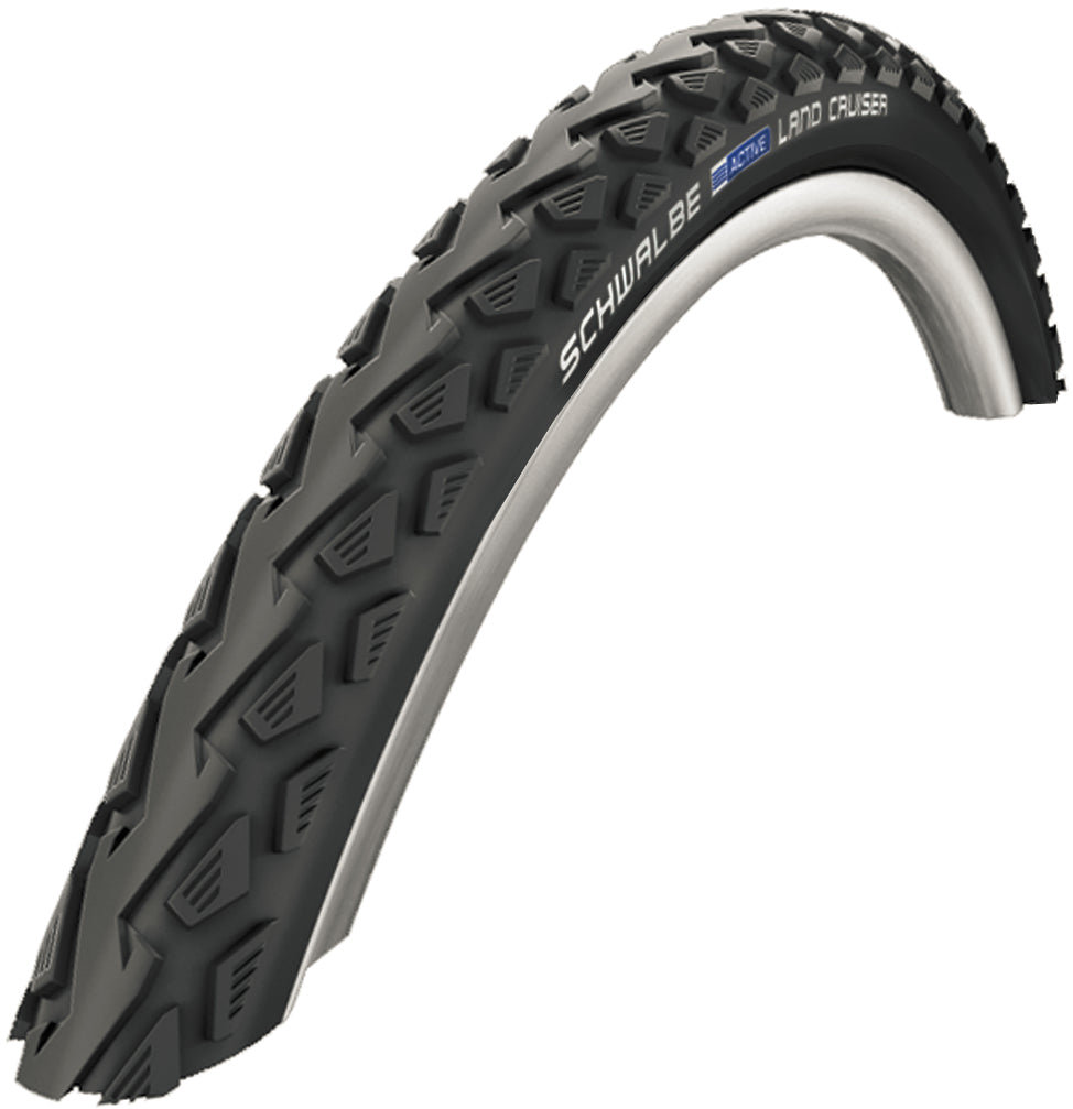 Schwalbe Land Cruiser pneu à tringle fil active 28x1.60" noir