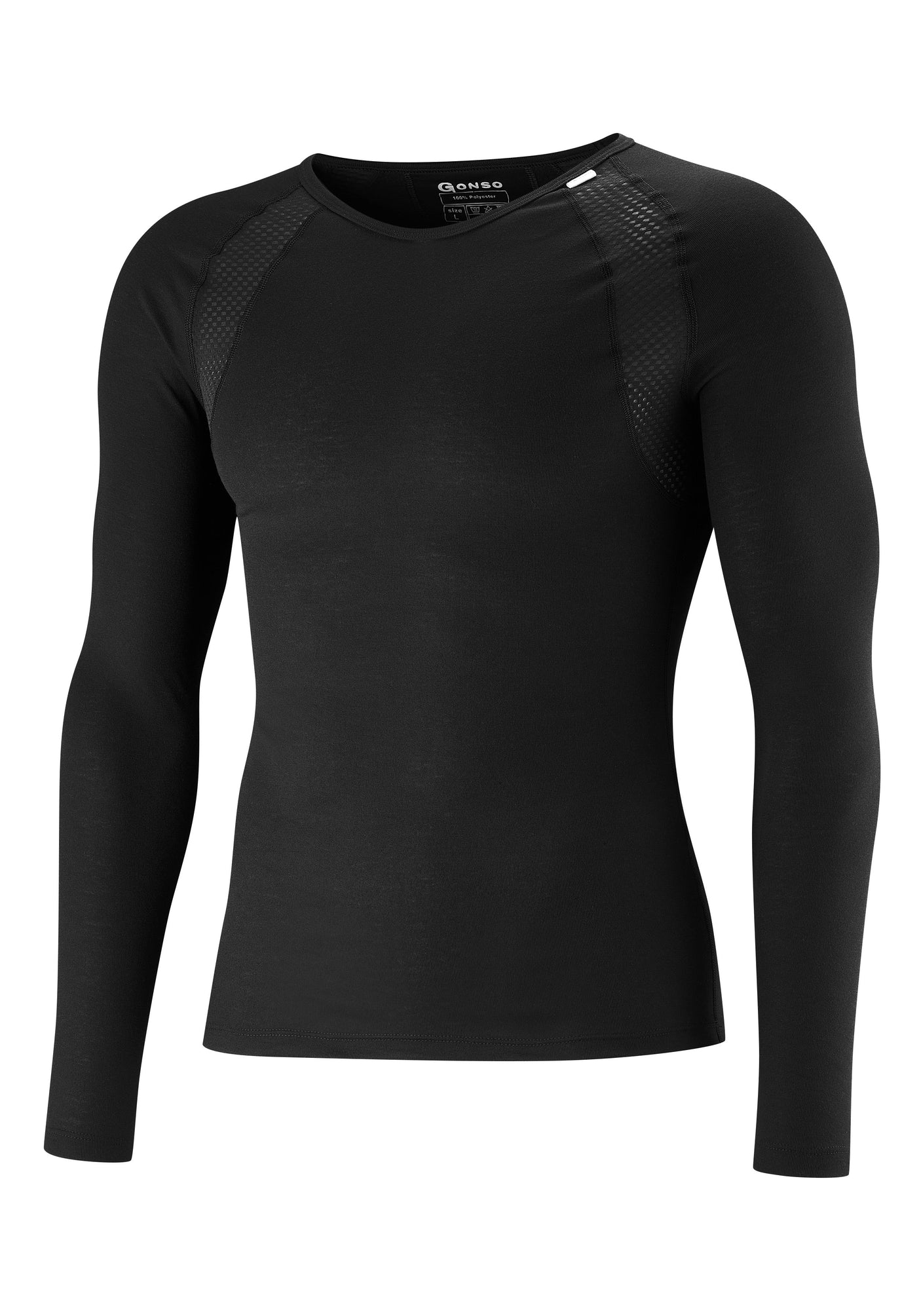 Gonso Base Shirt Manches Longues Thermique Homme Noir