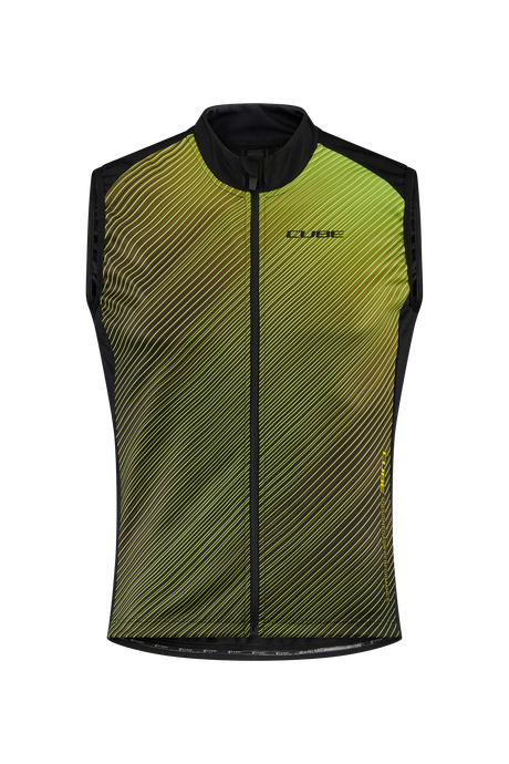CUBE BLACKLINE Veste softshell Safety black´n´neon yellow