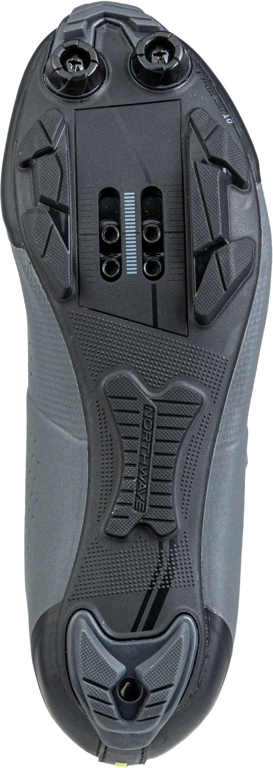 Northwave Razer Wmn Chaussures de vélo Gris foncé/Violet foncé