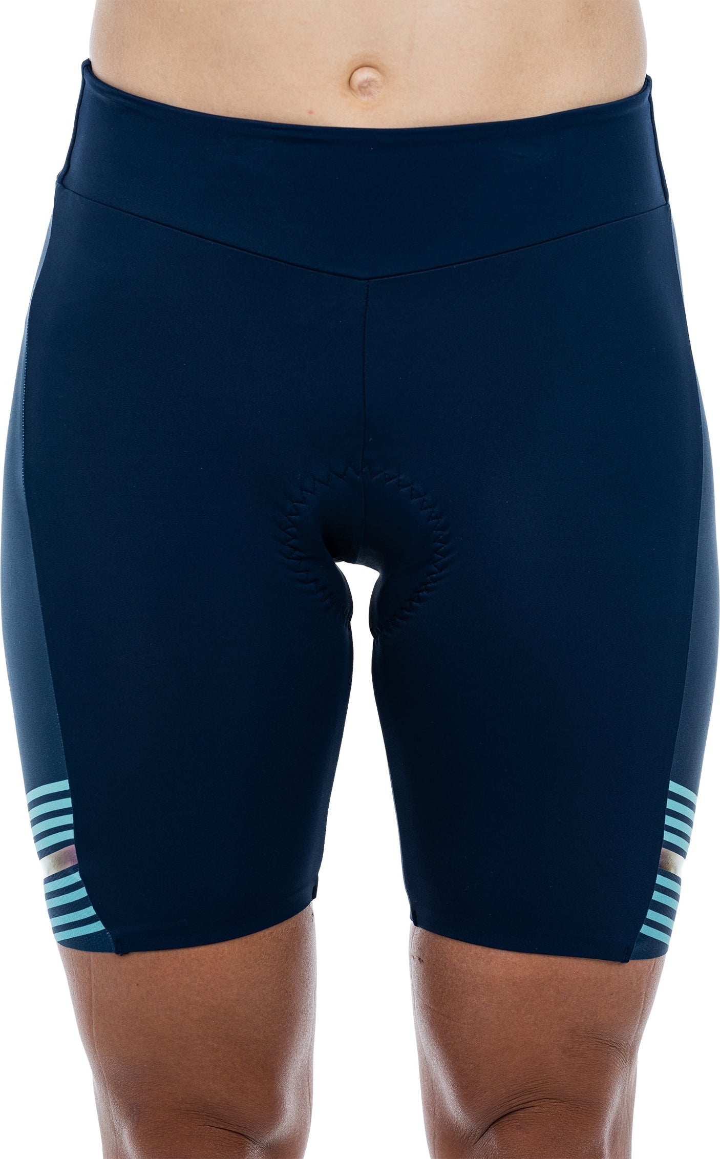 CUBE TEAMLINE WS Cuissard court blue´n´mint