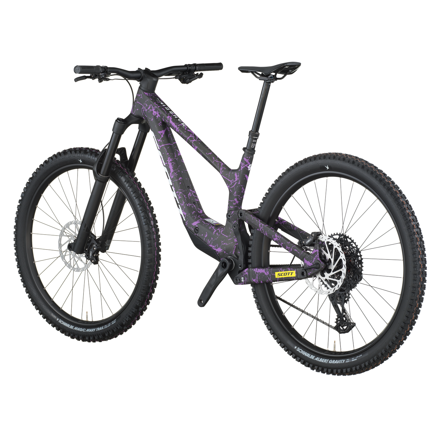 Scott Ransom 920 carbone noir/crackle violet