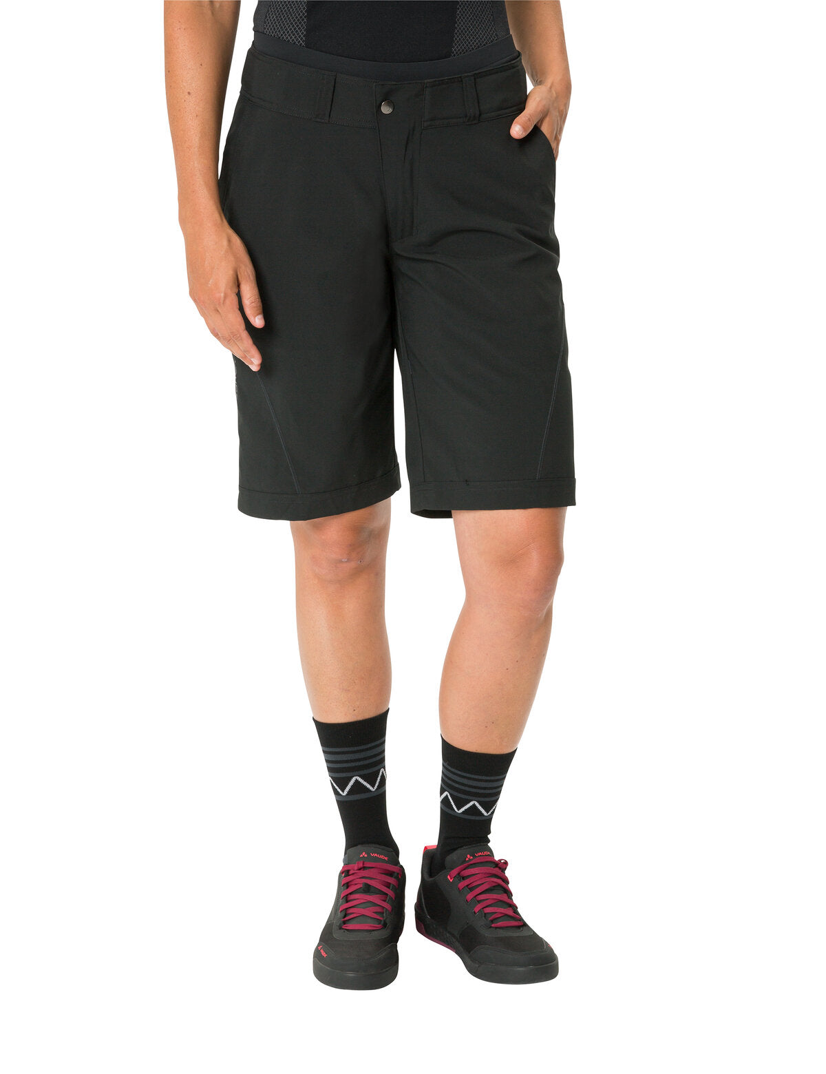 VAUDE Ledro Shorts Femme noir