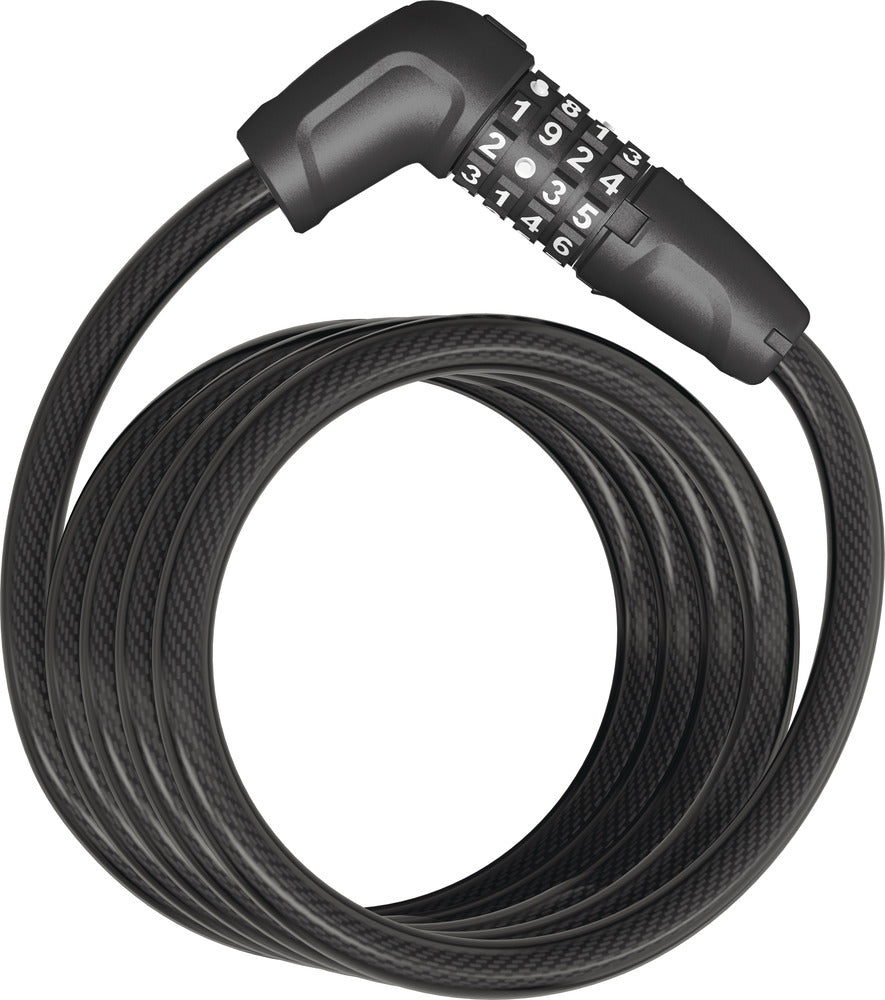 ABUS Tresor 6512C/180 noir câble spiral verrou