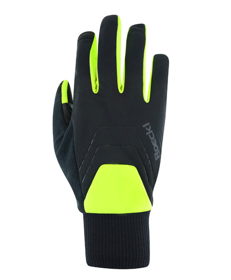 Gants Roeckl Rofan 3 Unisexe noir/jaune fluo