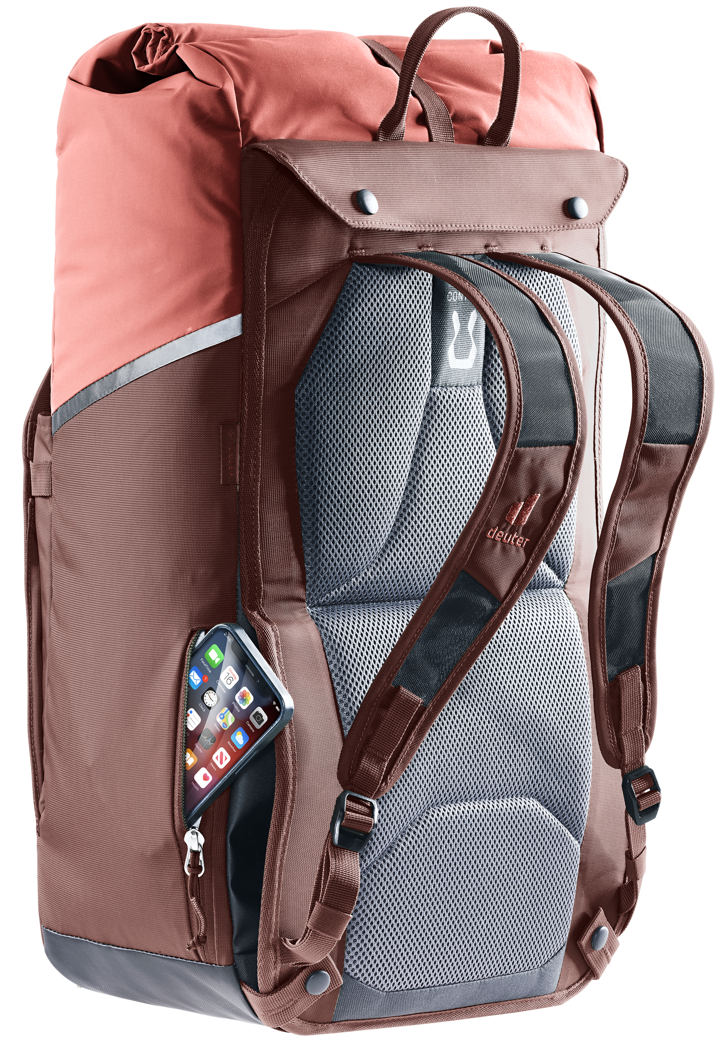 deuter Xberg 25 Sac à dos Sacoche de porte-bagages raisin-caspia