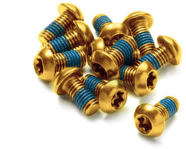 Set de vis Reverse pour disques de frein 12 pièces or