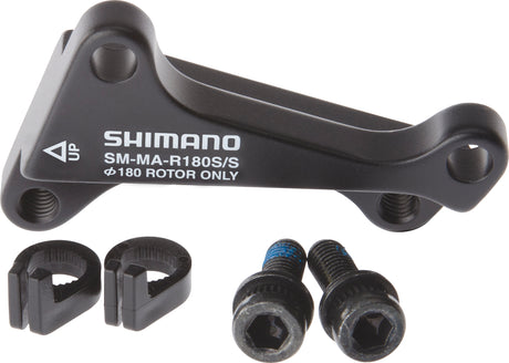 Adaptateur de frein à disque Shimano IS/IS arrière 180mm noir