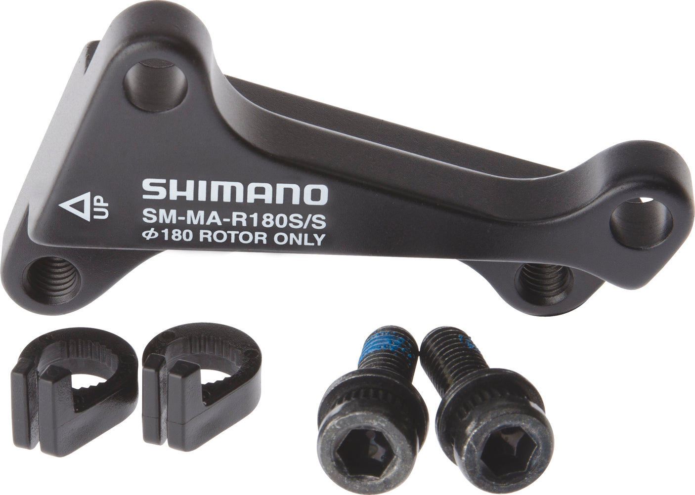 Adaptateur de frein à disque Shimano IS/IS arrière 180mm noir