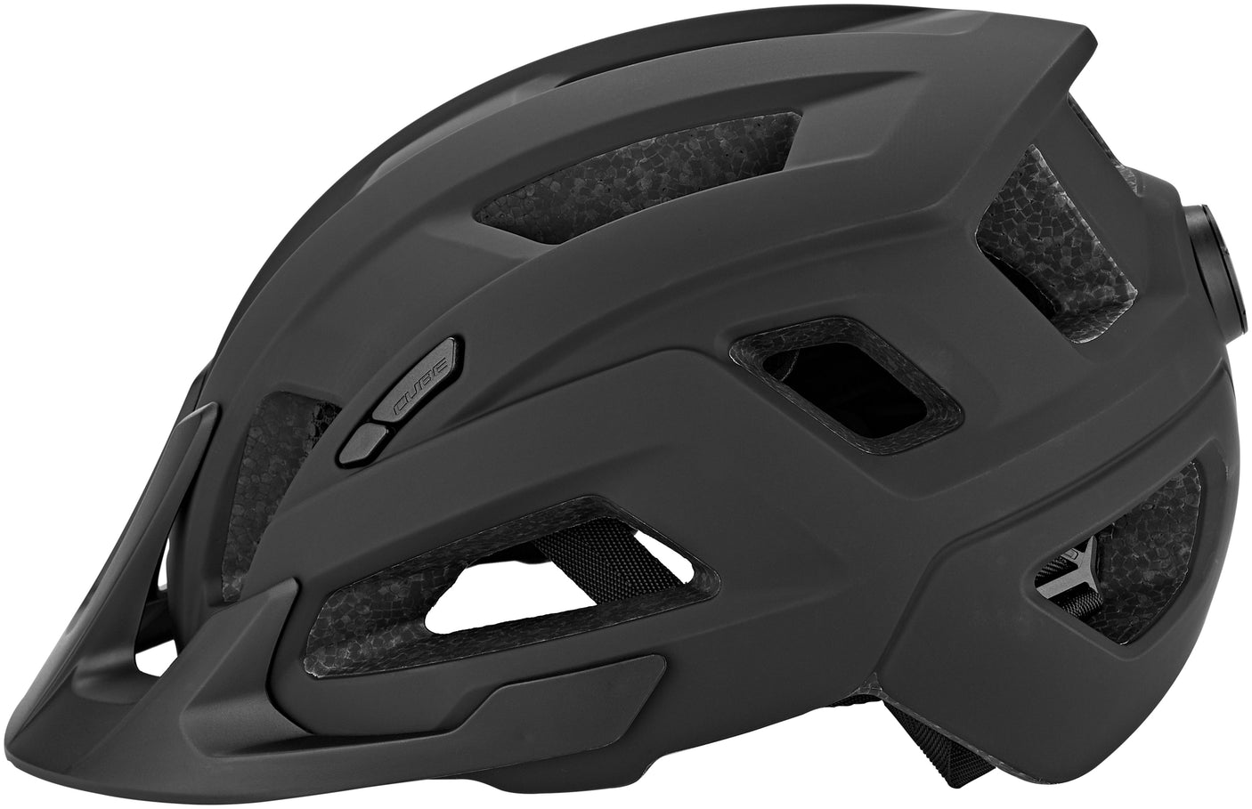 Casque CUBE STEEP mat noir