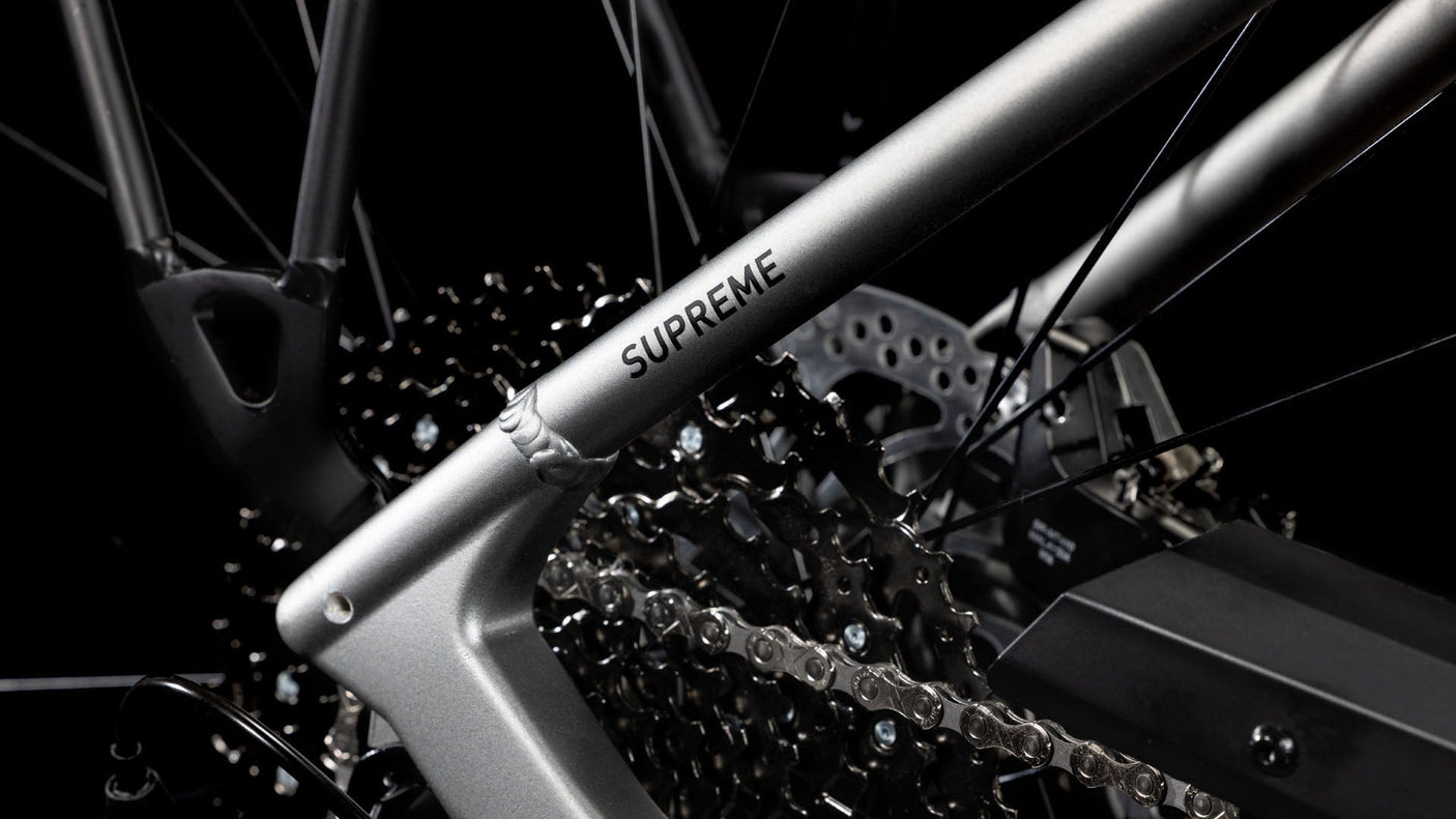 Cube Supreme Hybrid SLX 625 Easy Entry gris´n´lunar (2026)