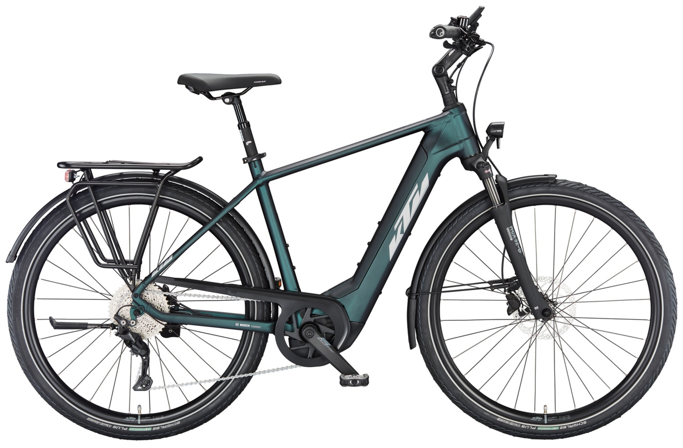 KTM MACINA TOUR CX 510 Diamant 500 vert violet flip mat (argent+vert)