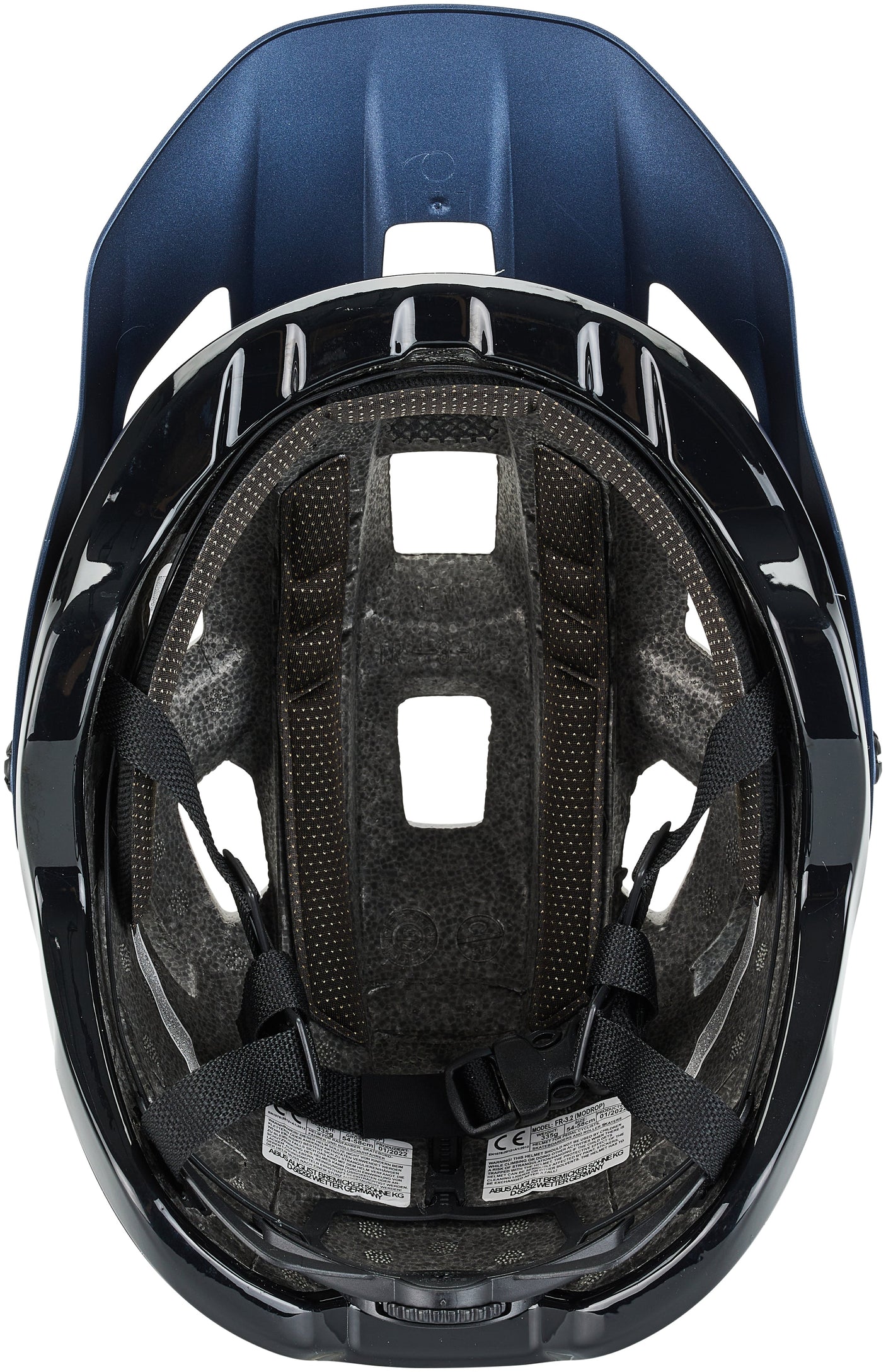 Casque ABUS Modrop VTT bleu minuit