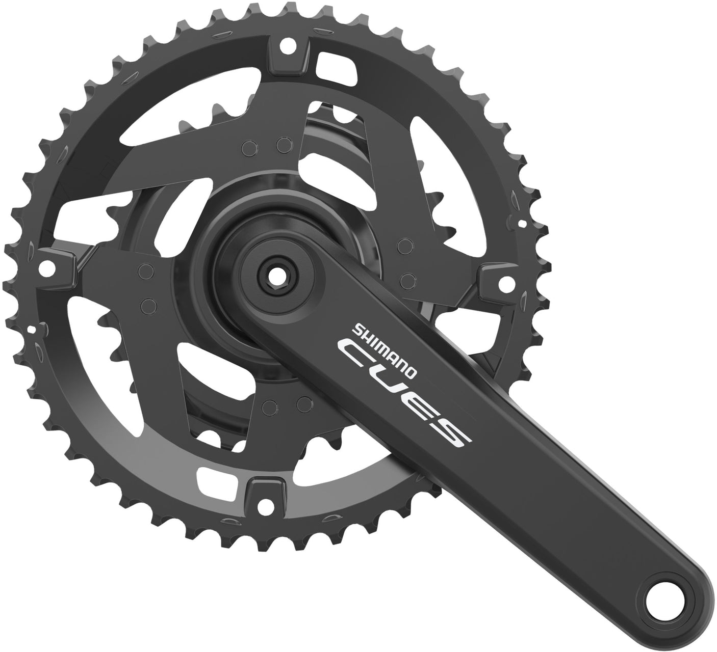 Shimano Cues FC-U4010-2 pédalier 9/10 vitesses 46-30 dents