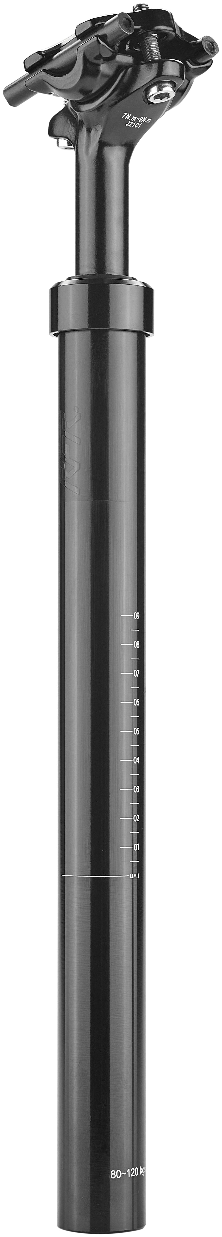 RFR Tige de selle suspendue (80 - 120kg) black