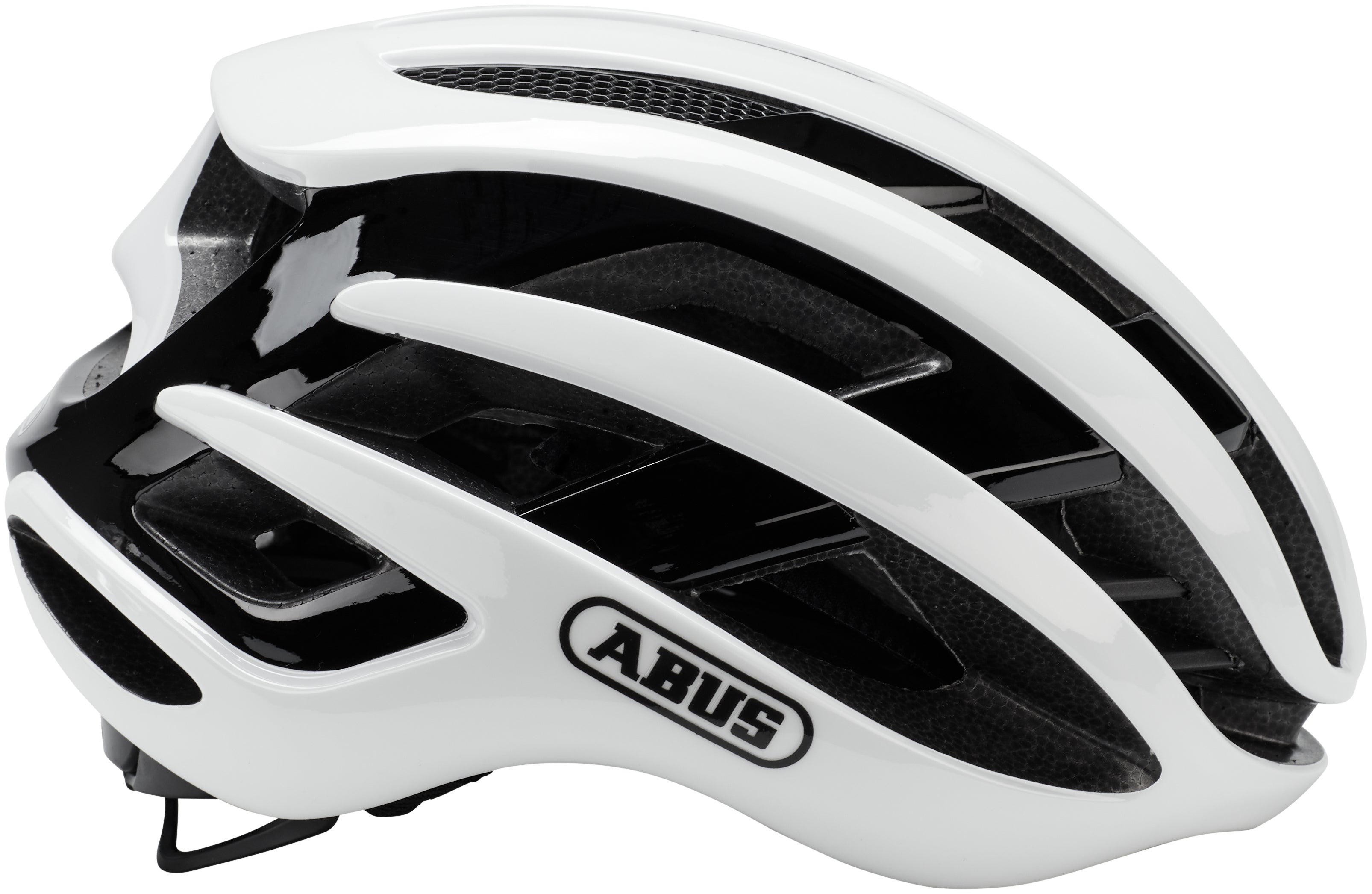 Casque ABUS Airbreaker Route blanc polaire