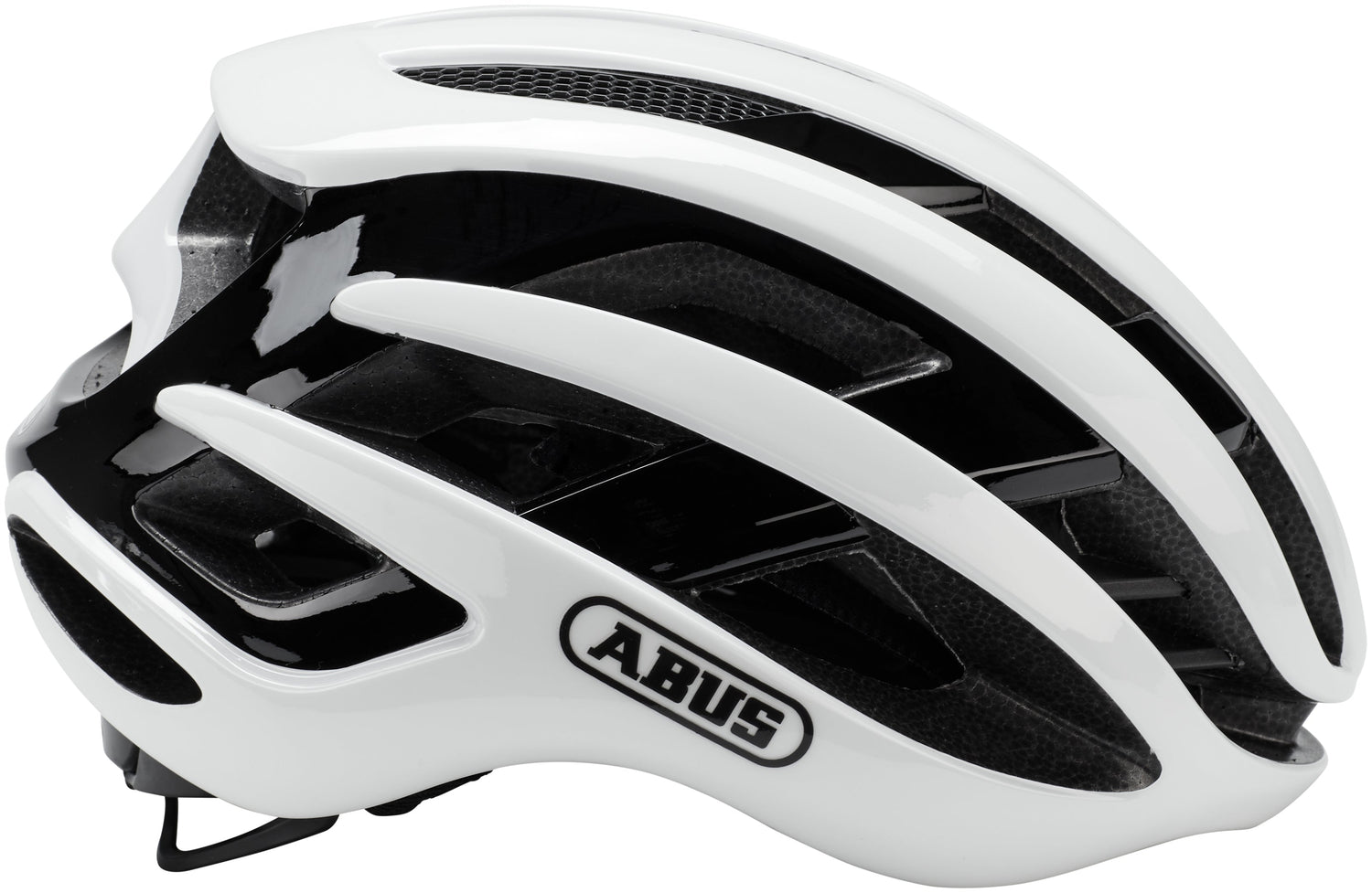 Casque ABUS Airbreaker Route blanc polaire