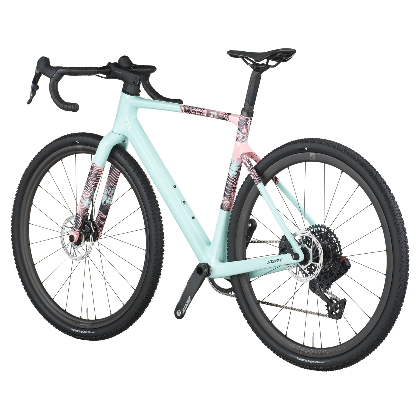 Scott Addict Gravel 10 gelato bleu/gelato rose