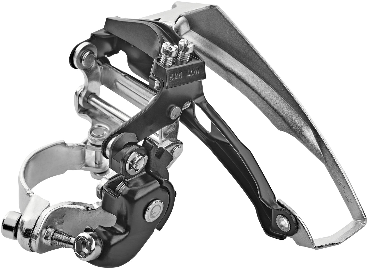 Shimano Tourney FD-TY500 dérailleur avant Collier Top Swing 66-69° 6/7 vitesses