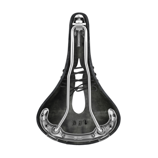 Brooks B17 Carved selle en cuir homme noir