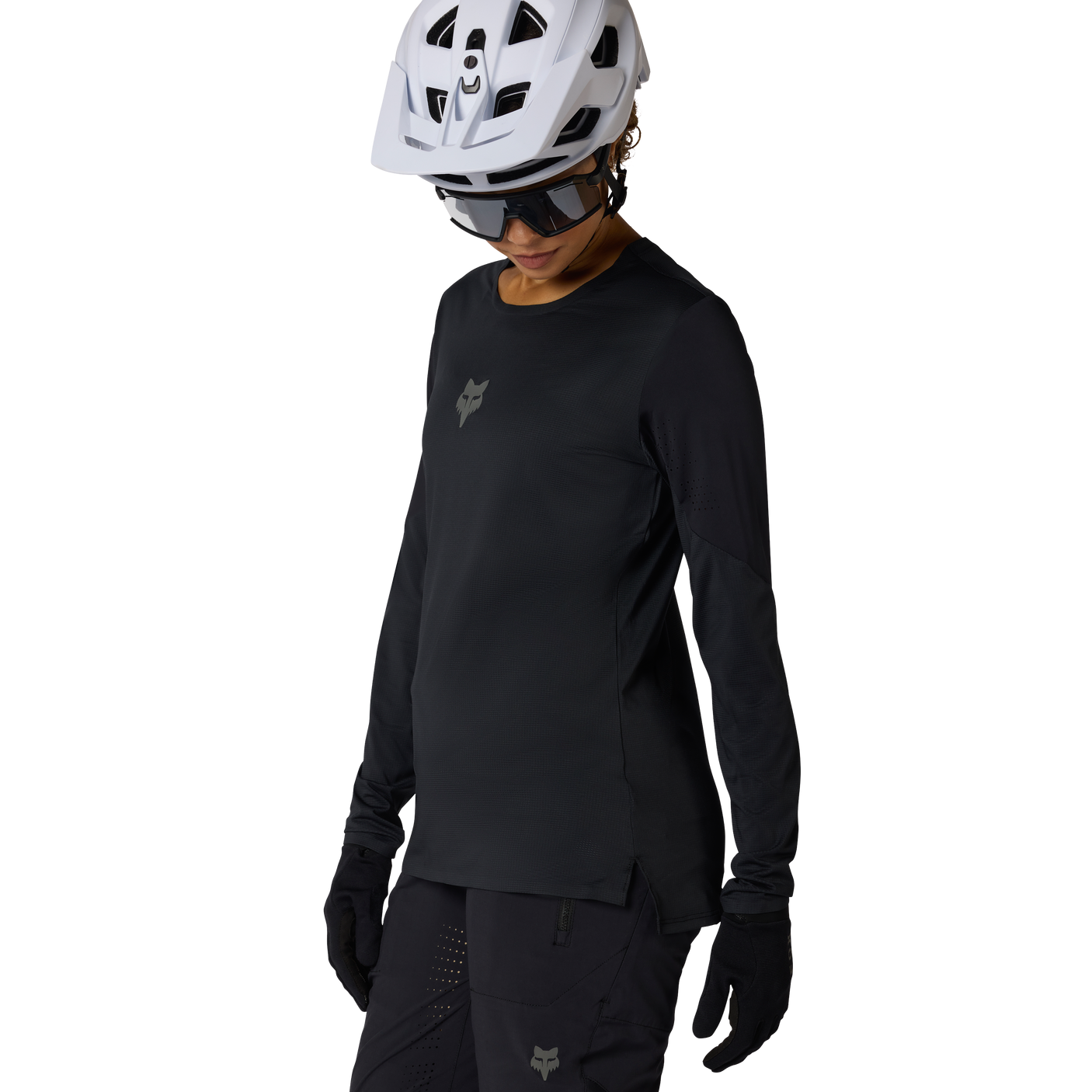 Fox W Flexair LS Maillot Noir