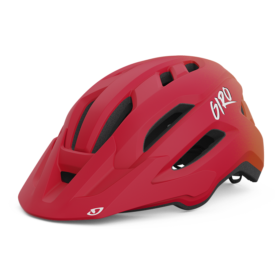 Giro Fixture II Y casque rouge mat dégradé