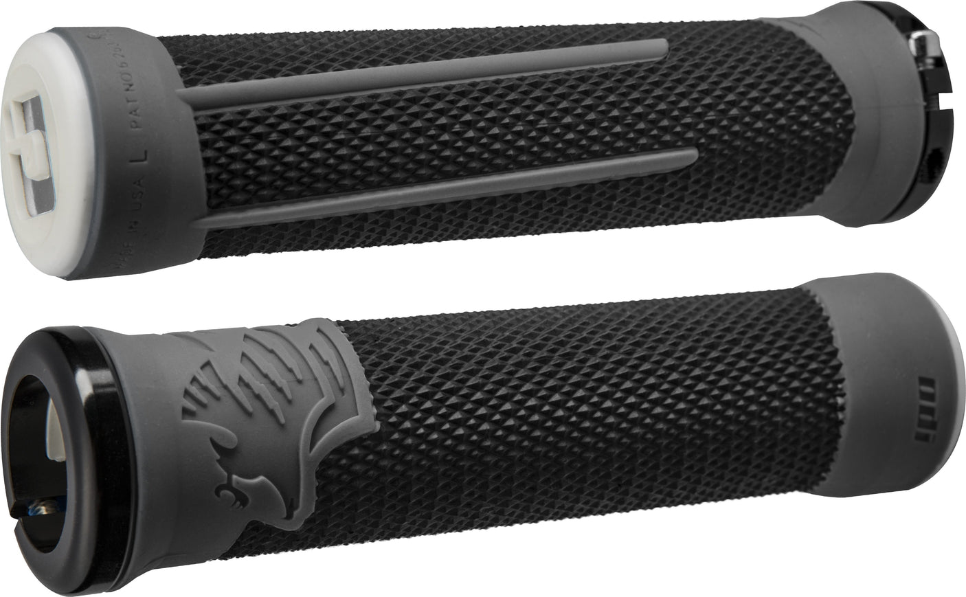 ODI AG2 Signature Lock-On 2.1 poignées VTT noir/gris