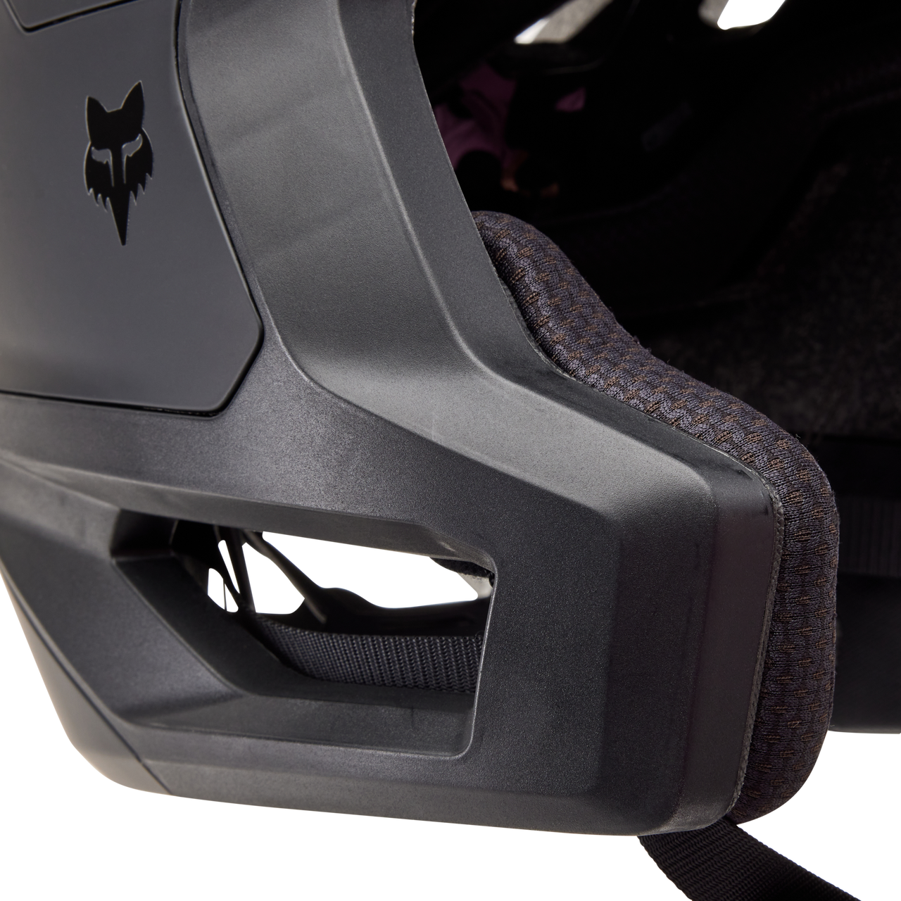 Casque VTT Fox Dropframe Pro Noir Mat Mat