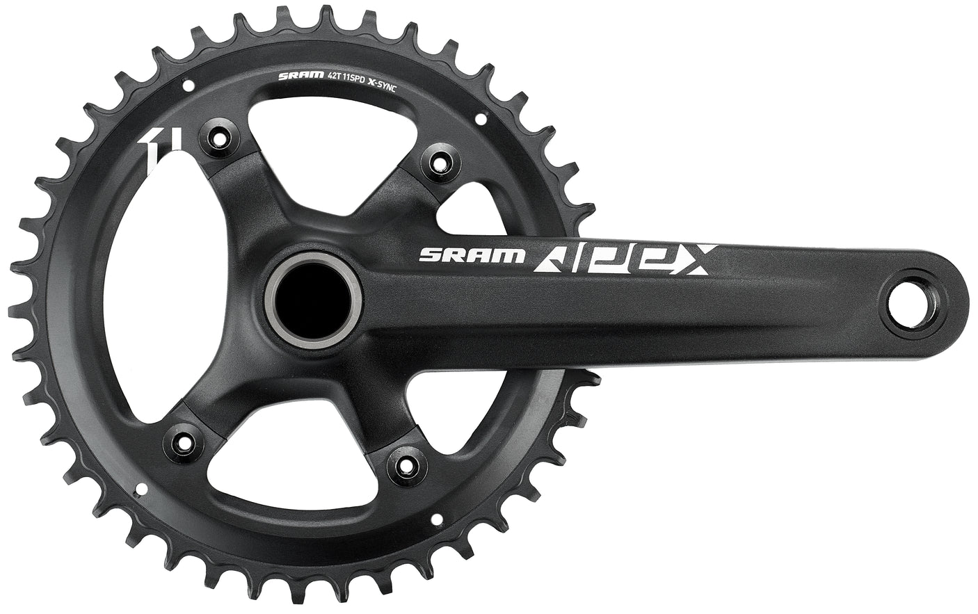 Pédalier SRAM Apex 1 42 dents 11 vitesses noir
