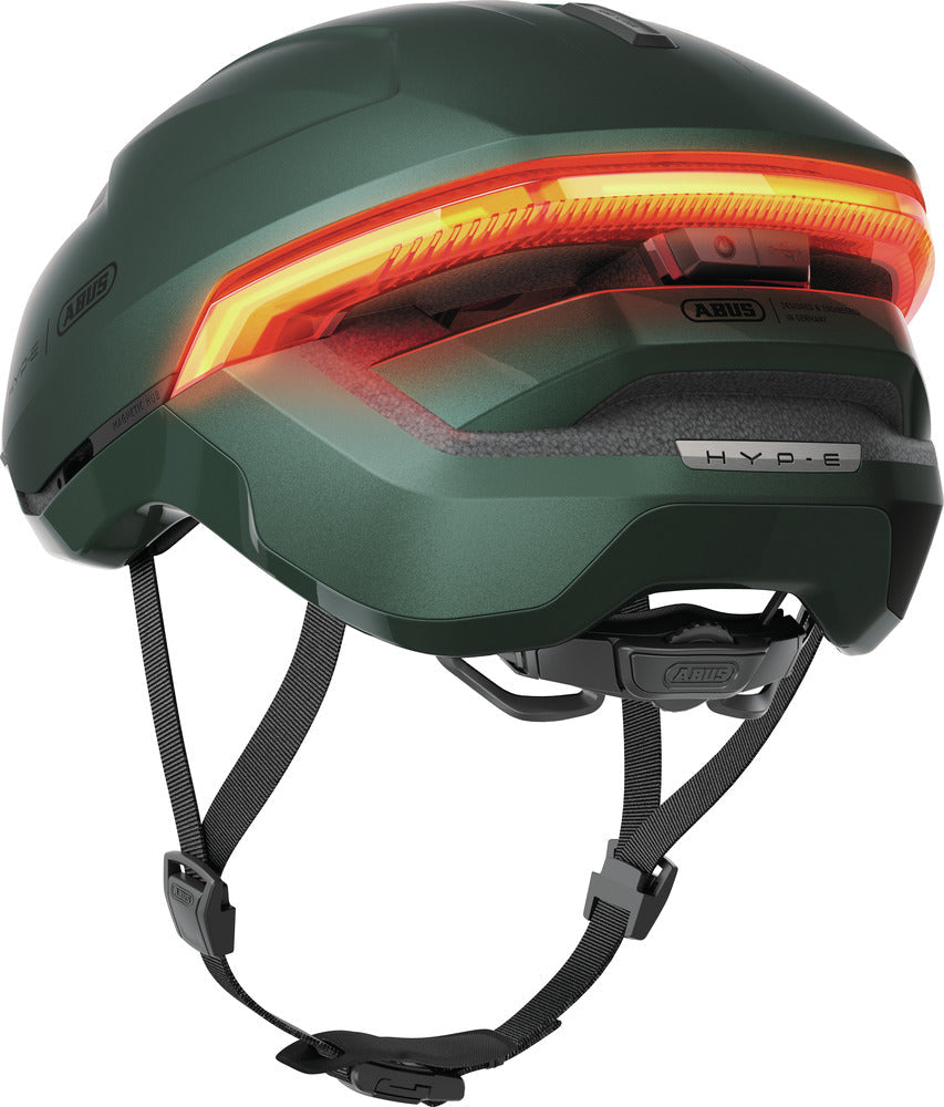 ABUS HYP-E Casque Urban jungle vert