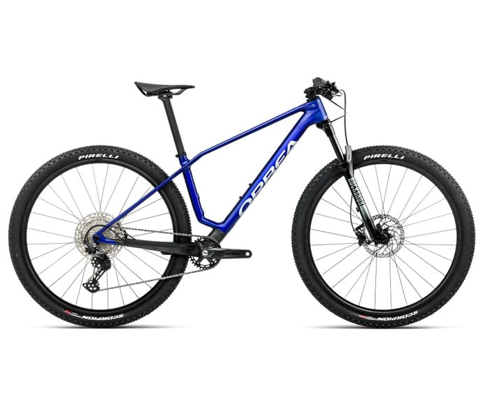 Orbea ALMA M50 Bleu Cobalt (Brillant) - Carbon Raw (Mat)