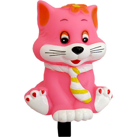 Sonnette animal CHAT rose