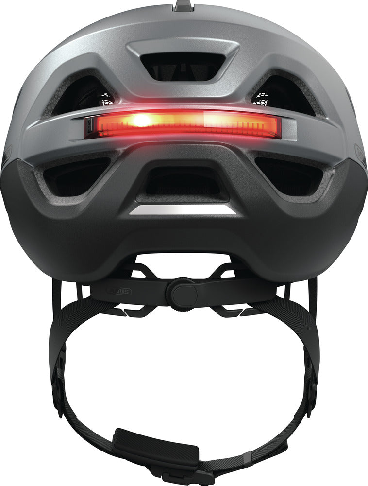 Abus URBAN-I 4.0 Casque urbain graphite argent