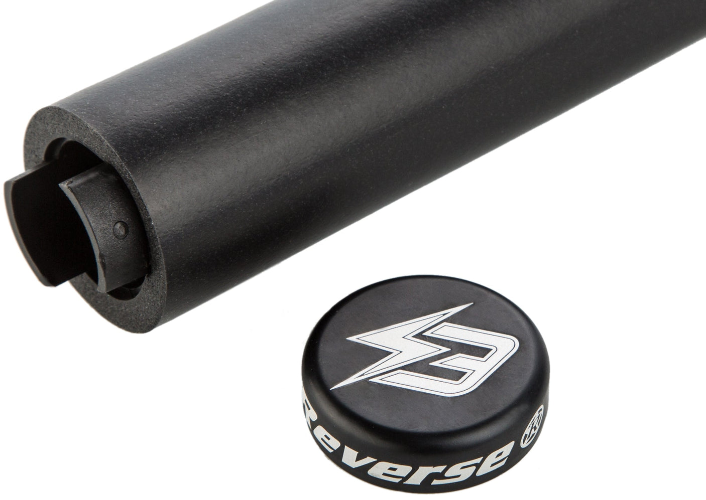 Reverse E-Seismic Ergo Lock-On poignées pour E-MTBs 140mm Ø32mm noir