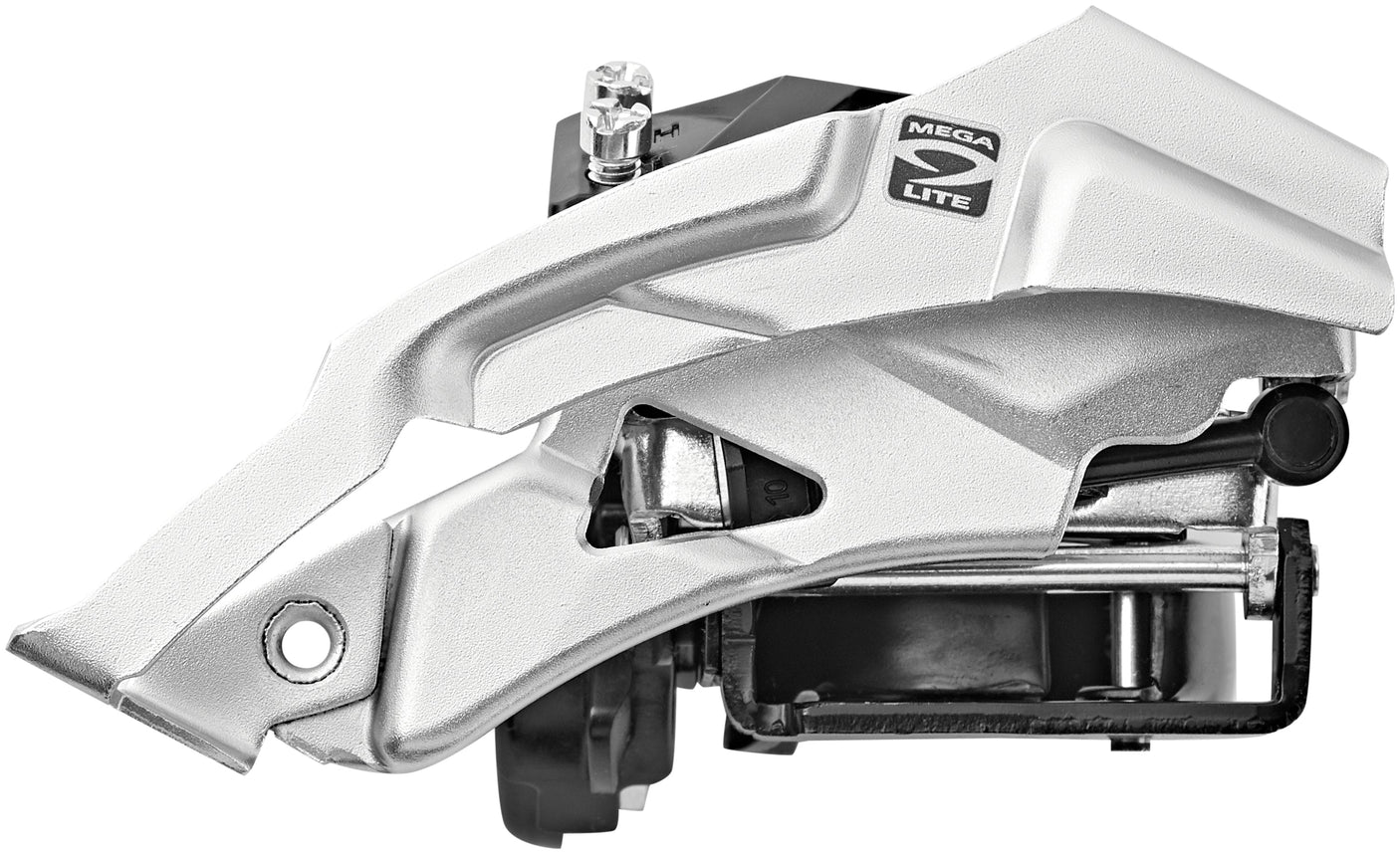 Shimano Altus FD-M2000 dérailleur avant 3x9 vitesses Top Swing collier bas argent/noir