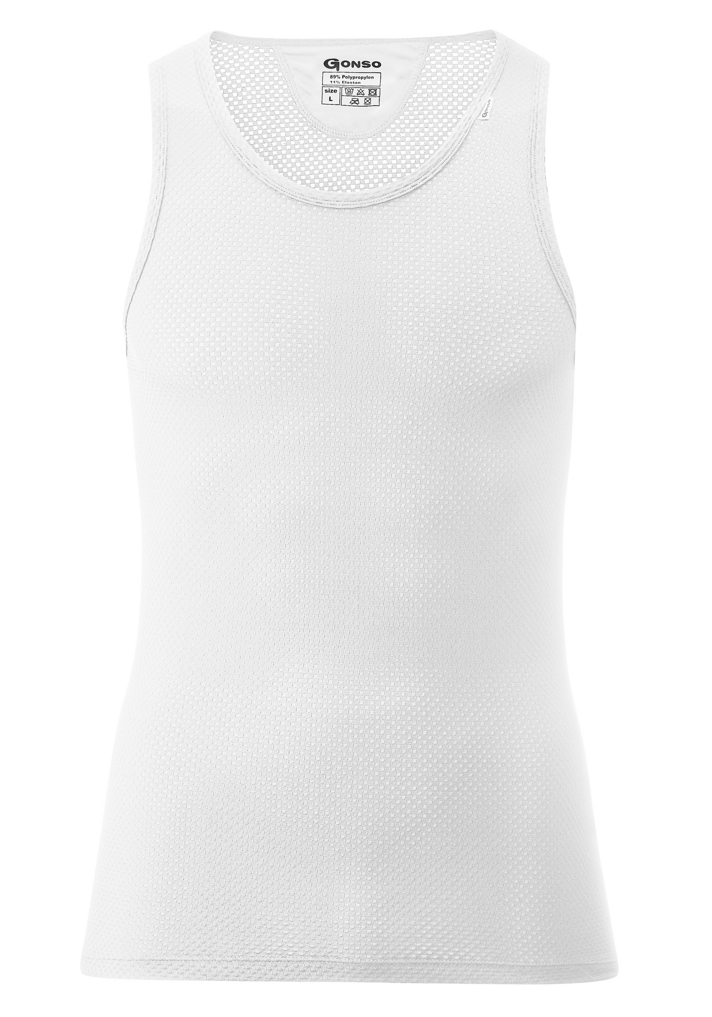 Gonso Base Shirt Sans Manches M blanc