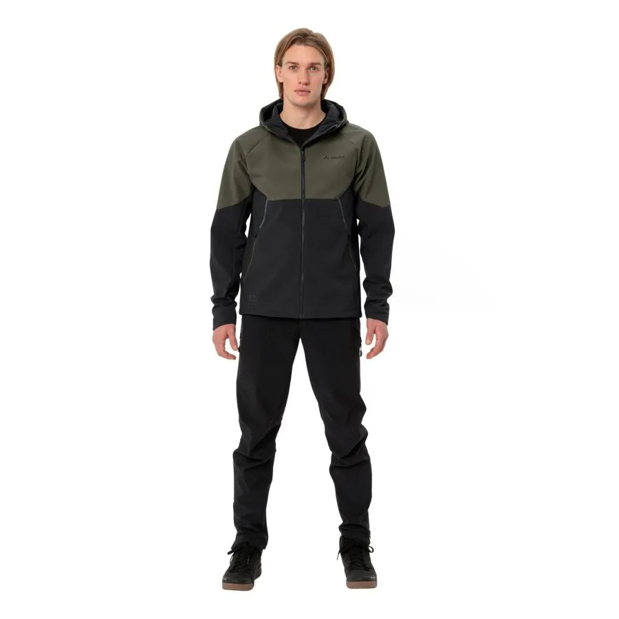 Veste Softshell Qimsa homme VAUDE kaki