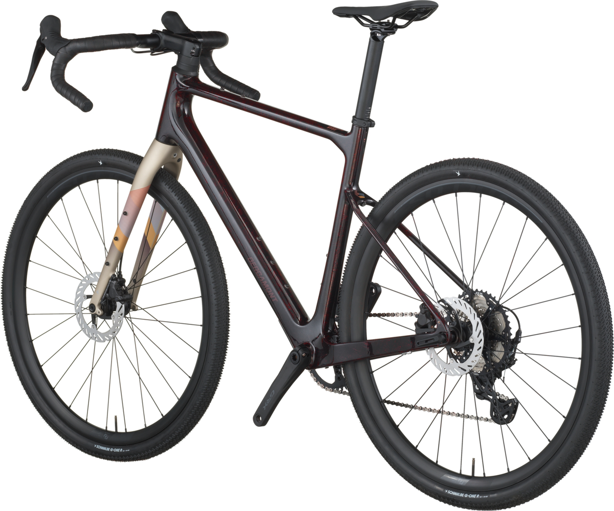 Bergamont Grandurance 10 rouge marbré